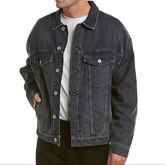 hudson denim jacket mens